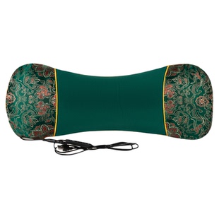 加热艾草颈椎枕秋冬家用电热头部理疗艾绒骨头枕护颈热疗热敷艾灸