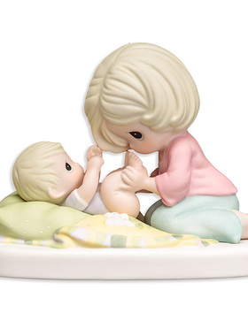 母爱陶瓷生日礼品客厅水滴娃娃