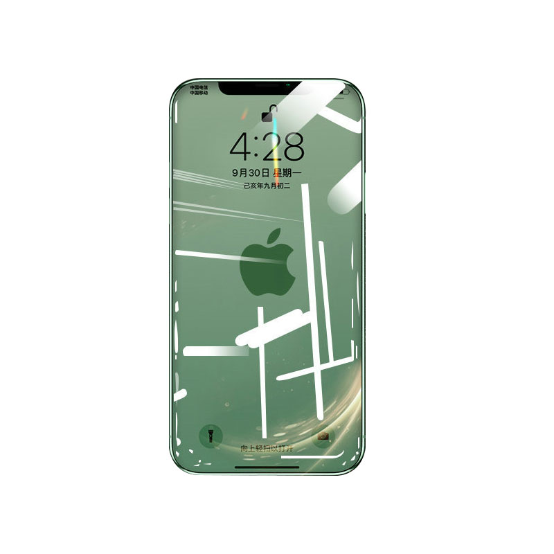 苹果12钢化膜听筒高清iPhone13