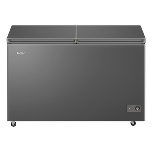 海尔双温冰柜216/293/365升家用商用大容量卧式冷柜冷冻冷藏两用