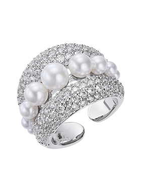 NJJewelry华丽优雅开口戒
