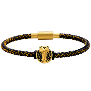 足金马到成功黄金手链男士生肖马转运珠女款红绳男款马年本命年礼