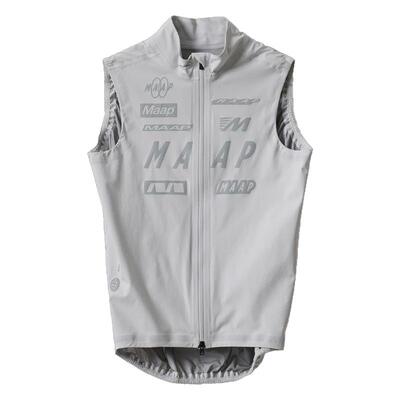 MAAP 女士 Drome 系列 防风防雨骑行马甲 冰雾灰