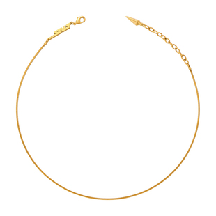 盐岛【秦岚同款】方蛇骨链项链女金色双层长款配饰金色简约毛衣链