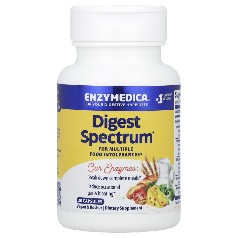 Enzymedica Digest Spectrum酶无论家常三餐或亲友聚餐皆常相伴