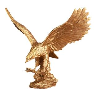 大鹏展翅老鹰摆件客厅办公室书房雄鹰装饰品公司酒店书柜书架摆设