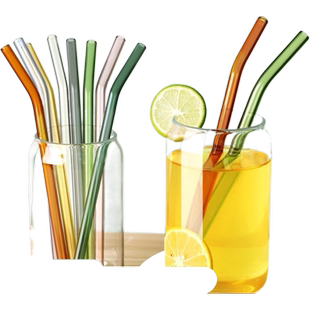 2022星巴克夏日卡通硅胶防尘塞赠27cm玻璃引流吸管吸管刷非一次性