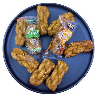 亨特香酥小麻花红糖芝麻香葱海苔味油炸酥脆零食商务会所专用点心