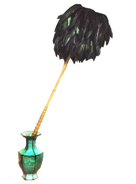 除尘家务清洁罗汉大头鸡毛掸子