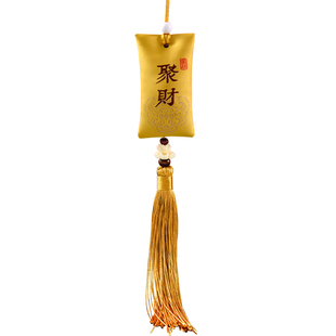 元旦节香包古风香囊御守小香袋平安符福空袋随身长绳流苏汽车挂件