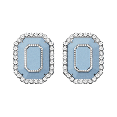 3D打印耳环TCHINTCHIN镶钻