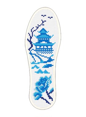 十字绣鞋垫2026新款男女手工