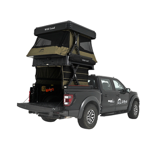 秋野地云梦皮卡帐篷后斗全自动升降山海炮乘用炮猛禽f150锋坦后箱
