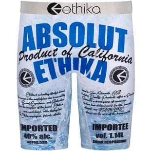 Ethika明星同款伏特加男士说唱内裤男生透气速干平角裤潮流四角裤