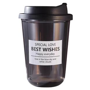 一次性90口径petU型400ml美式酷黑咖啡360ml奶茶冷饮杯500高透杯