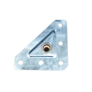 铁皮柜底角三角连接片金属家具配件角码调整脚固定连接片厂家直销