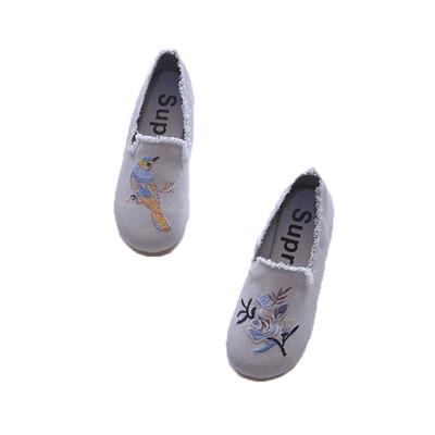 软底透气小白鞋乐福鞋豆豆鞋