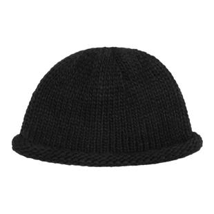 化学制品 卷檐针织帽 C4_BLK_BEANIE