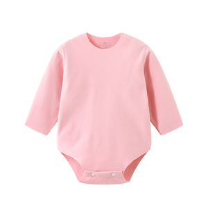 德绒婴儿连体衣春秋冬季打底哈衣男女宝宝保暖包屁衣新生儿衣服