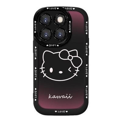 小米系列渐变凯蒂猫泡芙手机壳