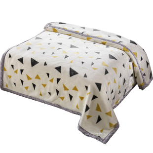 Raschel winter double layer thick blanket Cobertor quilt 毯
