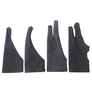 绘画防误触手套一指二指数位板防触平板绘画美术素描防污吸汗防摩