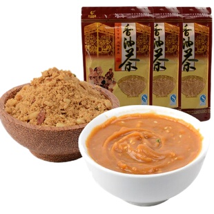 康福香油茶面油炒面东北特产方便早餐冲调食品传统老式味道代餐粉