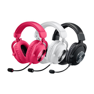 罗技G PRO X 二代无线头戴式耳机电竞游戏专用麦克风降噪台式电脑