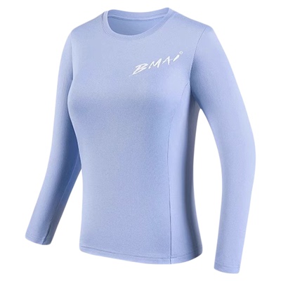 必迈运动云感速干长袖亲肤T恤