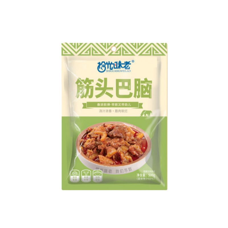 牛肉牛杂类熟食筋头巴脑牛肉筋