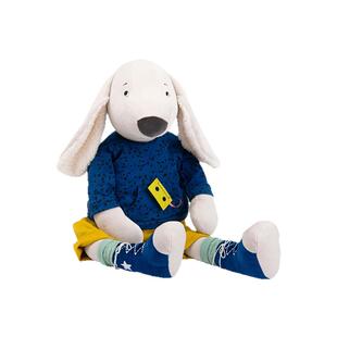 法国moulinroty茉兰若缇柔软小狗普斯和皮鲁玩偶公仔毛绒玩具礼物