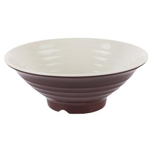 A5密胺仿瓷碗圆形塑料汤碗面碗创意反口碗耐摔盘子商用食品级餐具