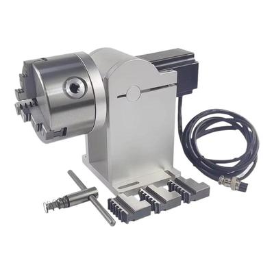 激光打标机焊接机旋转夹具 RA-D100A卡盘高精度旋转工作台 旋转轴