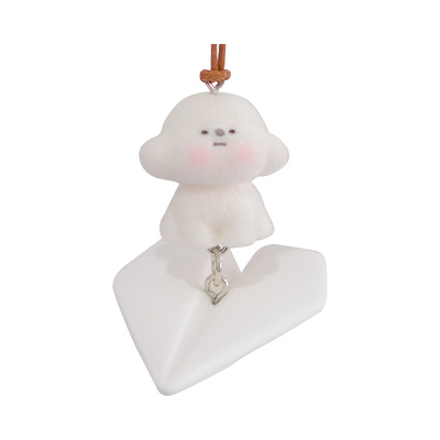 车载后视镜挂饰摆件治愈玩偶小狗