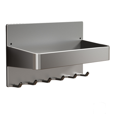 玄关入户门后磁吸挂钩钥匙收纳