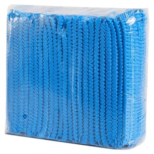 一次性帽子头套无纺布厨师帽医生防尘卫生食品帽餐饮网帽厨房用帽