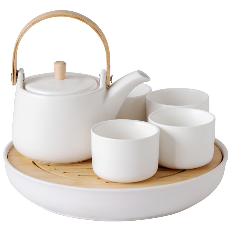 日式茶具陶瓷茶壶家用茶杯