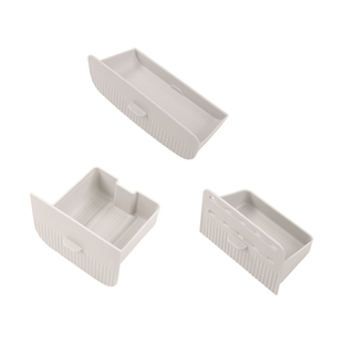 适用于小米YU7中控下眼镜盒隐藏式车载硅胶储物盒车内饰用品配件