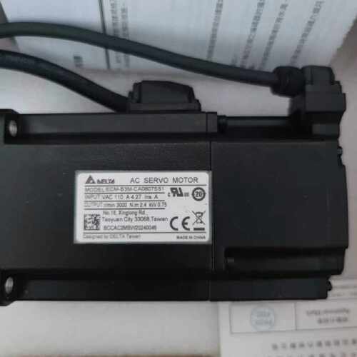 议价全新原包装B3台达750瓦绝对值带刹车电机 ECM-B3M-CA0807SS1