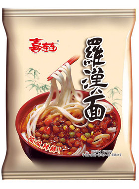 现货素面连连罗汉炸酱味