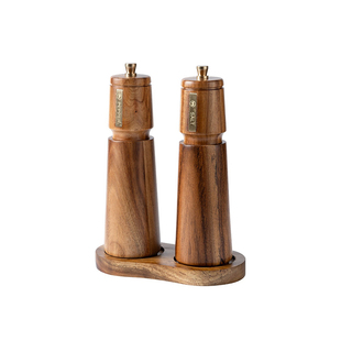 JOJO'S L. PD.Iran.研磨器手动胡椒套装家用实木质胡椒磨 | 朗伊
