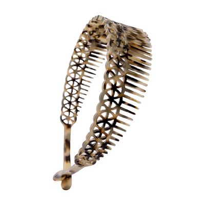 奇美拉高颅顶多齿发箍碎发整理