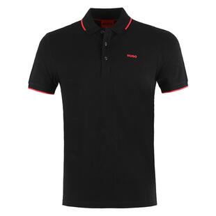 【自营】Hugo Boss/雨果博斯男士HUGO徽标短袖POLO衫T恤 50467344