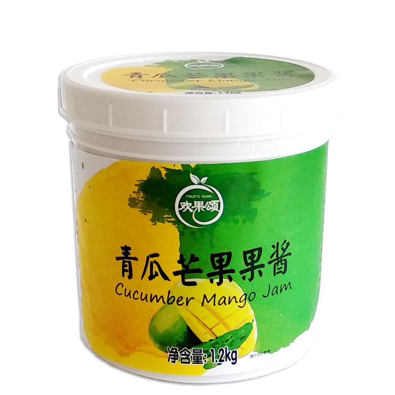 鲜活青瓜芒果酱香橙乳酸菌西柚
