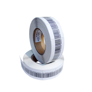 防盗标签 超市防盗贴纸 软标签化妆品方形磁贴磁条 射频软标签