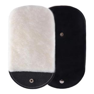 羊毛抛光上光上油上蜡手套包包皮衣皮革除尘抛光工具 鞋擦子刷子