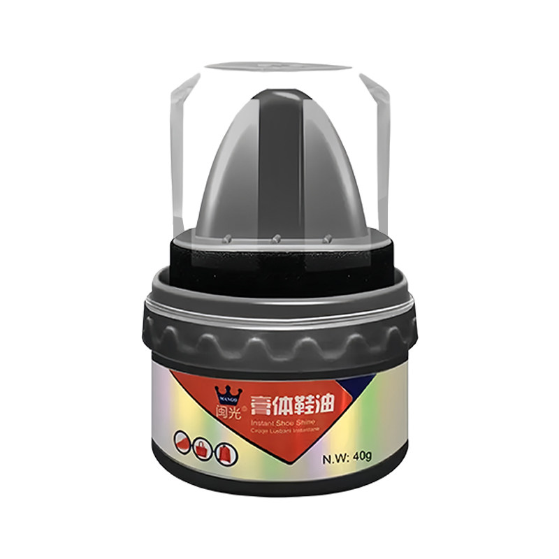 闽光膏体鞋油鞋擦一体擦皮鞋皮具