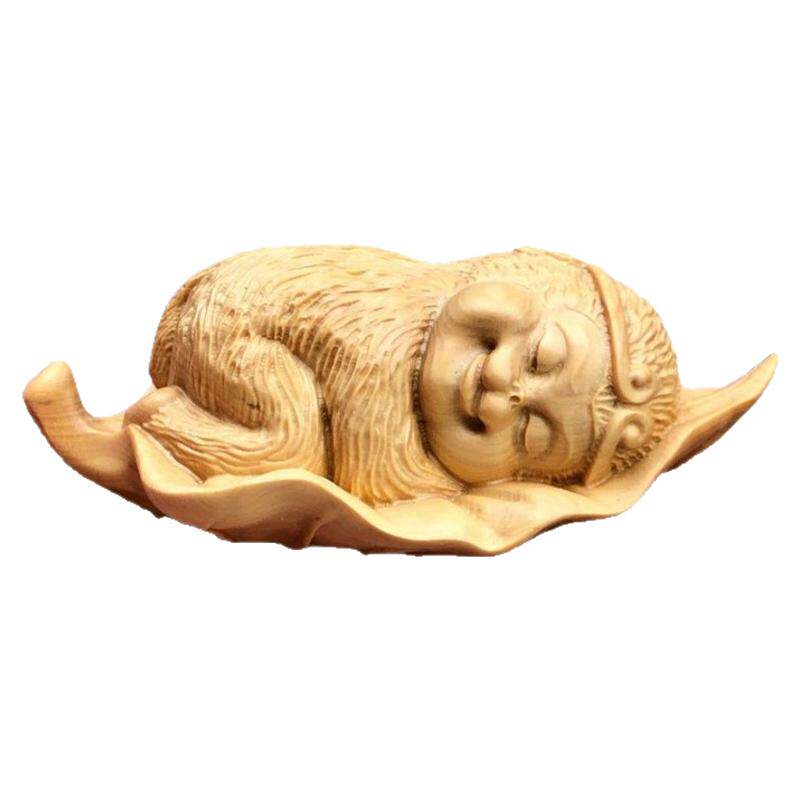 文玩手把件盘玩男士随身把玩黄杨