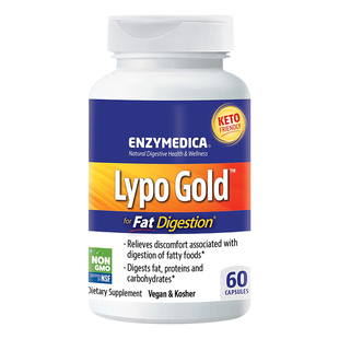 Enzymedica安森每康脂肪消化酶专利无胆囊油脂淀粉蛋白分解消化