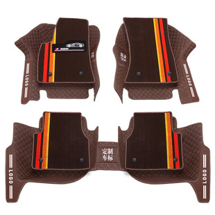 雷迈minicooper专用篷车电动四轮代步老头乐360度全包围电车脚垫